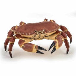 Figurina Papo Crab realista, pictata manual, pentru copii 3+ ani