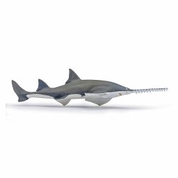 Figurina rechin fierastrau Papo, realista, pictata manual, 18,5 cm