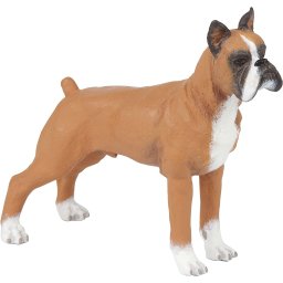 Figurina Papo caine Boxer realist, pictata manual, 7,5 cm