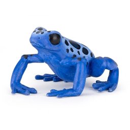 Figurina Papo Broscuta Otravitoare Albastra, pictata manual