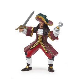 Figurina Papo Capitanul Piratilor, pictata manual, 9 cm