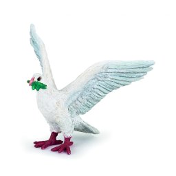 Figurina porumbel Papo pictata manual, jucarie realista pentru copii