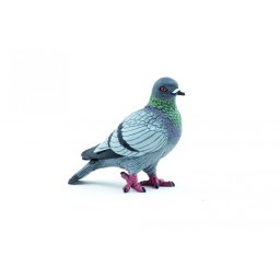 Figurina porumbel Papo realista, pictata manual, pentru copii 3+
