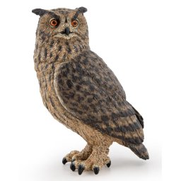 Figurina bufnita vultur Papo, pictata manual, pentru copii 3+