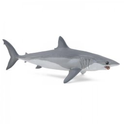 Figurina rechin Mako Papo, realista, pictata manual, 15,2 cm