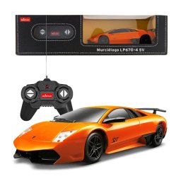 Masina cu telecomanda Lamborghini Murcielago LP670 portocalie, scara 1:24