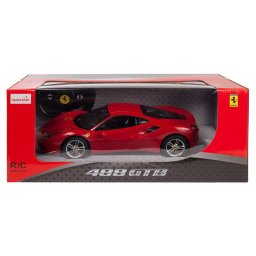 Masina cu telecomanda Ferrari 488 GTB, scara 1:14, rosu, Rastar