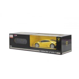 Masina cu telecomanda Lamborghini Huracán LP610-4 galbena, scara 1:24