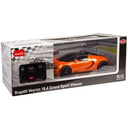 Masina cu telecomanda Bugatti Grand Sport Vitesse 1:18, portocalie