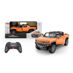 Masina cu telecomanda GMC Hummer EV portocaliu, scara 1:16, Rastar