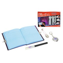 Jurnal magic Simba cu stilou secret si accesorii pentru copii 6+ ani