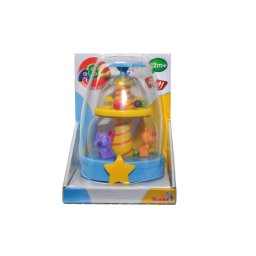 Carusel muzical pentru bebe Simba, 18 cm, multicolor, cu sunet