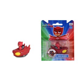 Masinuta PJ Masks Owl Glider din metal, 7,5 cm, pentru copii 3+
