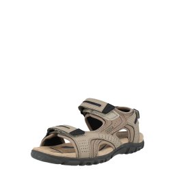 GEOX Sandale trekking 'Strada' bej / bej închis / galben / negru