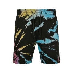 Urban Classics Pantaloni albastru deschis / galben închis / roz închis / negru