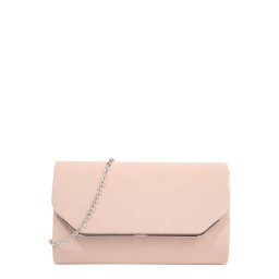 Tamaris Clutch 'Amalia' roz pastel / argintiu