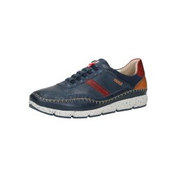 PIKOLINOS Sneaker low 'Fuencarral' bleumarin / maro ruginiu / maro coniac