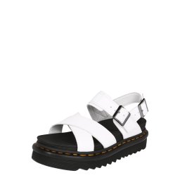 Dr. Martens Sandale cu baretă 'Voss II' alb