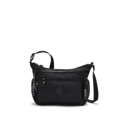 KIPLING Geantă de umăr 'Gabbie' negru / alb