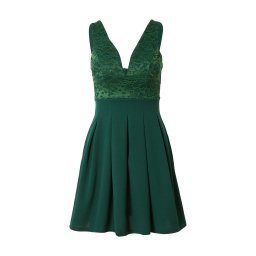WAL G. Rochie de cocktail oliv / verde smarald