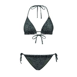 Shiwi Costum de baie două piese 'Liz' verde / negru