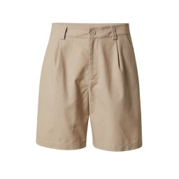 DAN FOX APPAREL Pantaloni cutați 'Oskar' bej închis