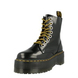 Dr. Martens Ghete cu șireturi 'Max' galben închis / negru