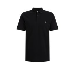 WE Fashion Tricou galben / negru