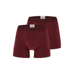 JBS OF DENMARK Boxeri roșu bordeaux