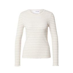 SELECTED Tricou 'ANNA' bej / crem