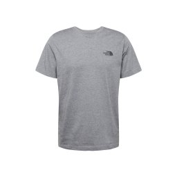 THE NORTH FACE Tricou 'Simple Dome' gri amestecat / negru