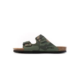 Bayton Saboți 'Atlas' brocart / verde pin / verde închis / negru