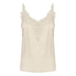 Cream Top 'Anna' bej