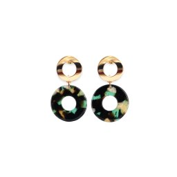 Fräulein Wunder Cercei 'Adua' turcoaz / galben / auriu / negru