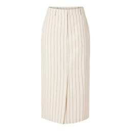 SELECTED Fustă 'Hilda' crem / negru