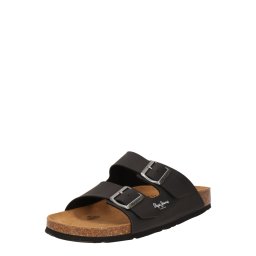 Pepe Jeans Saboți negru / alb