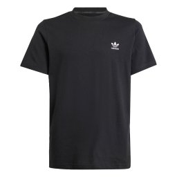 ADIDAS ORIGINALS Tricou 'Trefoil Essentials' negru / alb