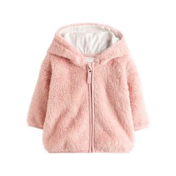 Next Jachetă fleece roz pal