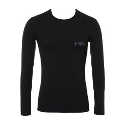 Emporio Armani Tricou albastru / negru