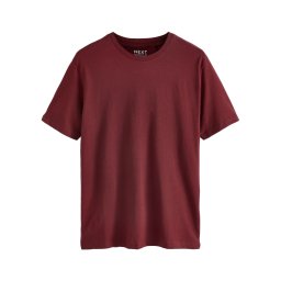 Next Tricou 'Essential' roșu burgundy