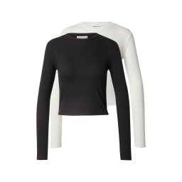 studioselect Tricou 'Betty' negru / alb