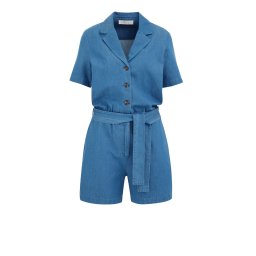 WE Fashion Salopeta albastru denim