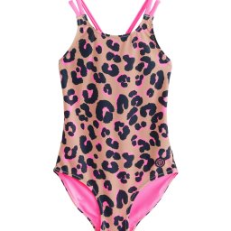 Next Costum de baie întreg maro cămilă / albastru marin / roz pitaya / roz pudră
