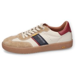 CAMEL ACTIVE Sneaker low crem / bej deschis / albastru marin / roșu rodie
