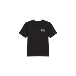 O'NEILL Tricou verde limetă / negru