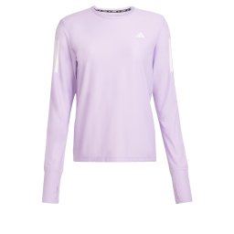 ADIDAS PERFORMANCE Tricou funcțional 'Own The Run' mov deschis / alb