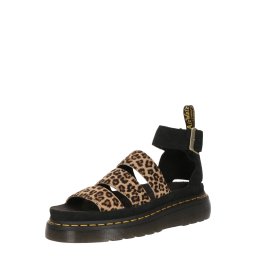 Dr. Martens Sandale 'Clarissa II Quad' maro cappuccino / maro deschis / galben / negru