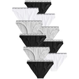 Next Slip gri amestecat / negru / alb