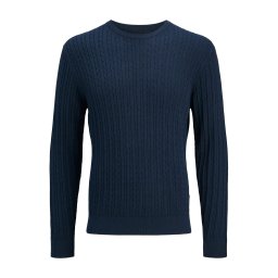 JACK & JONES Pulover 'JJEEMIL' bleumarin