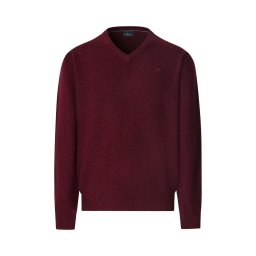 Hackett London Pulover roșu burgundy